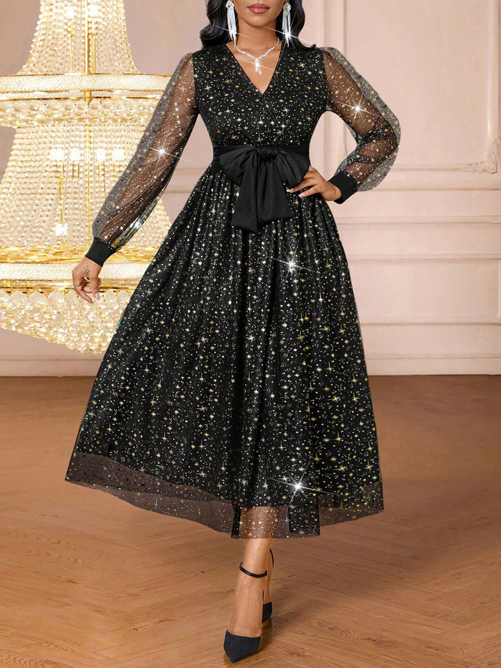Rochie midi SHEIN, negru