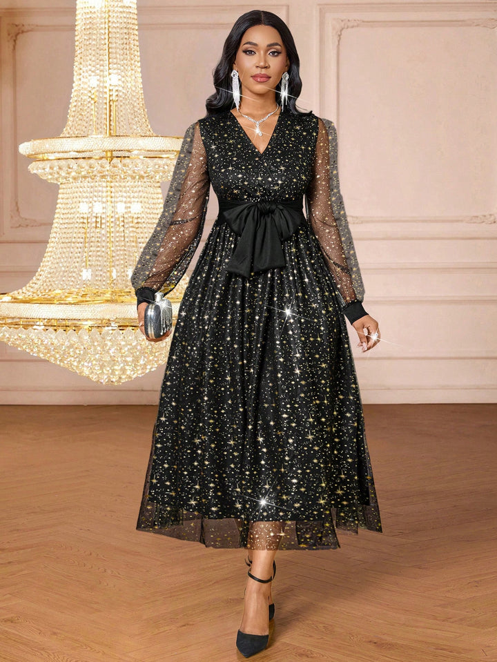 Rochie midi SHEIN, negru