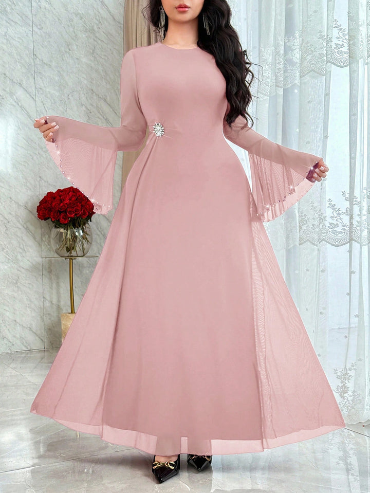 Rochie midi SHEIN, roz