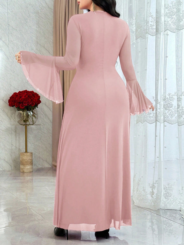 Rochie midi SHEIN, roz