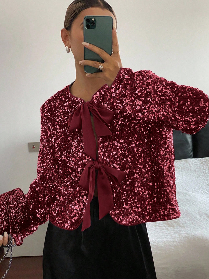 Top SHEIN, vișiniu
