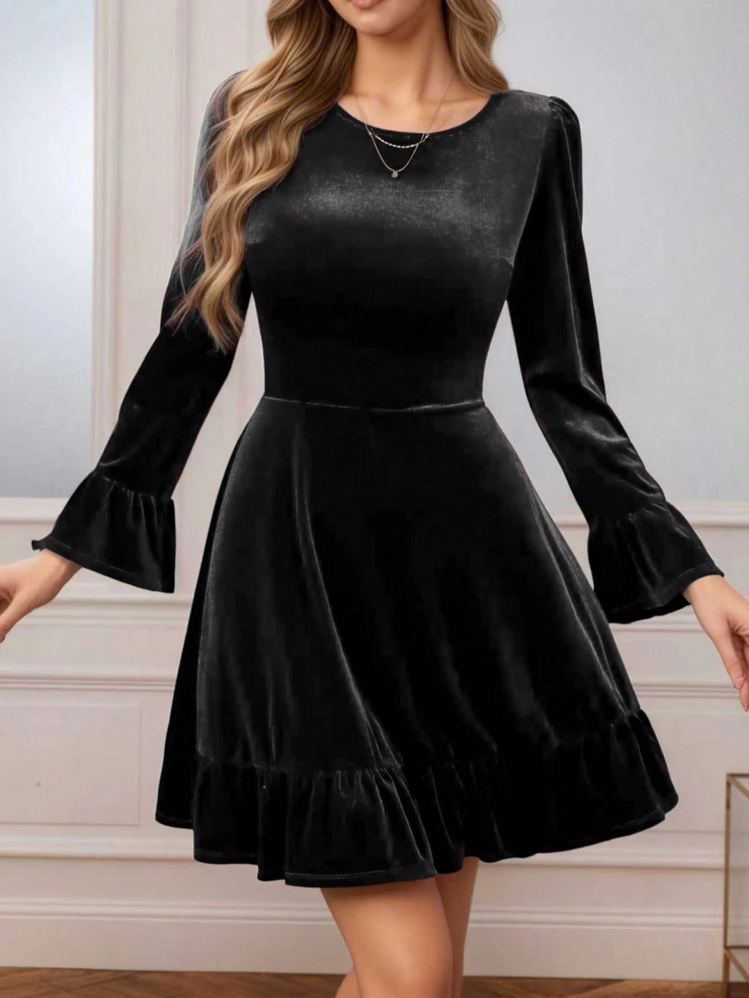 Rochie mini SHEIN, negru