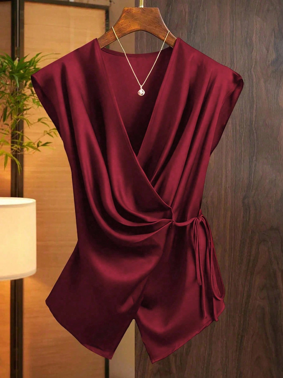 Bluza SHEIN, vișiniu