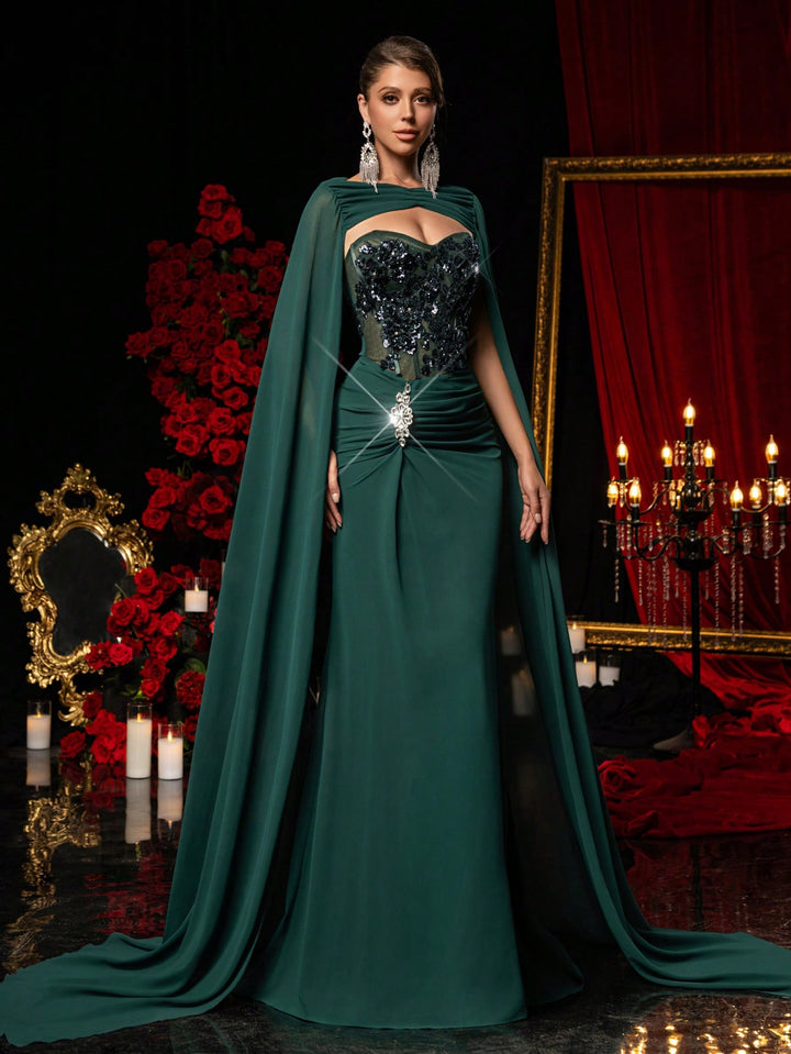 Rochie SHEIN, verde