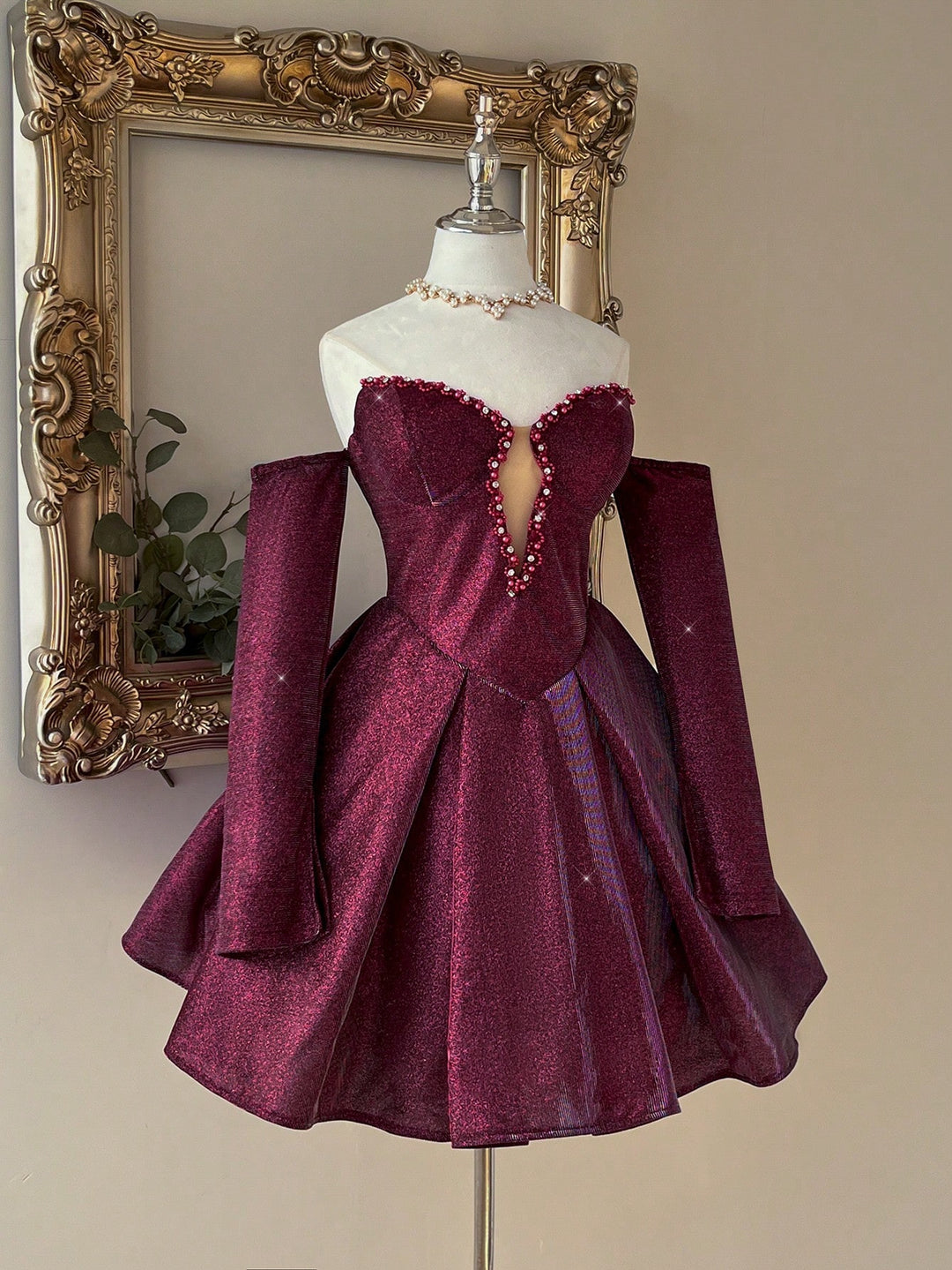 Rochie SHEIN, vișiniu