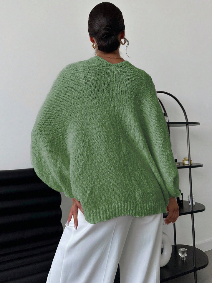Pulover SHEIN, verde