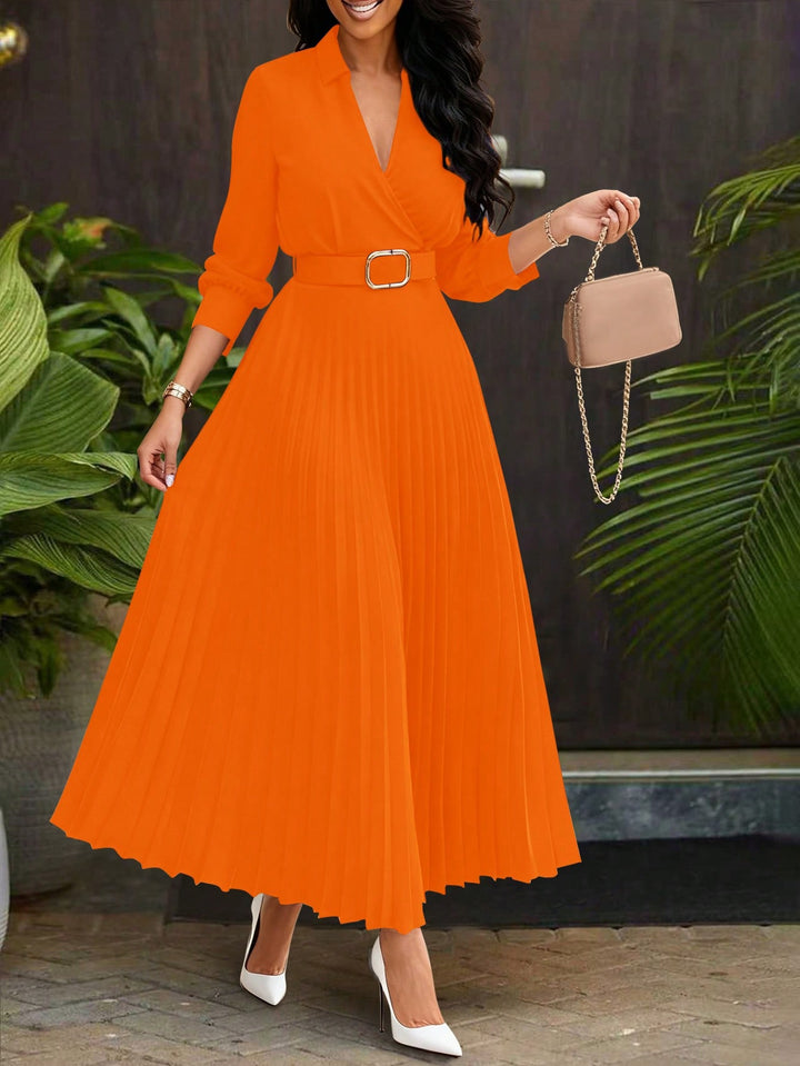 Rochie maxi SHEIN, portocaliu