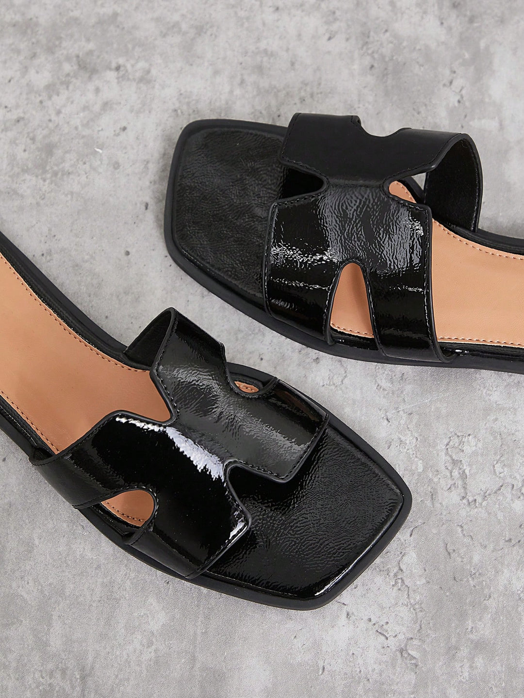 Sandale SHEIN, negru