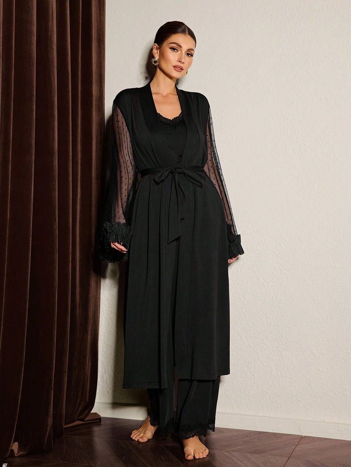 Pijama SHEIN, negru