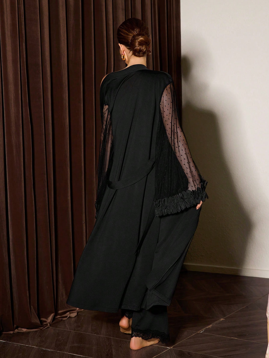 Pijama SHEIN, negru