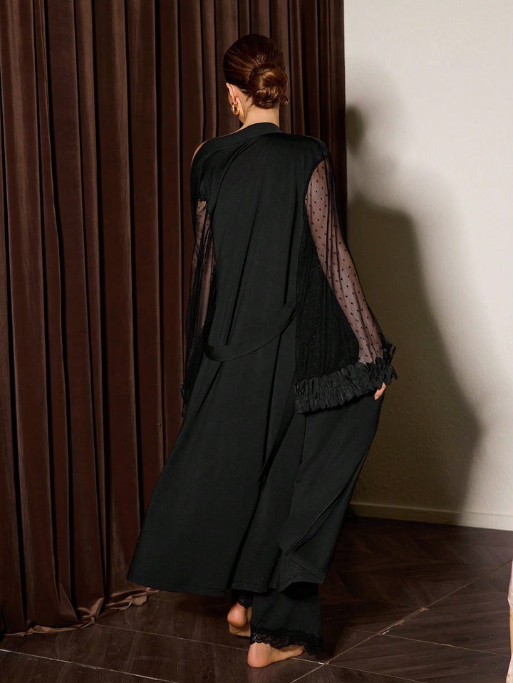 Pijama SHEIN, negru