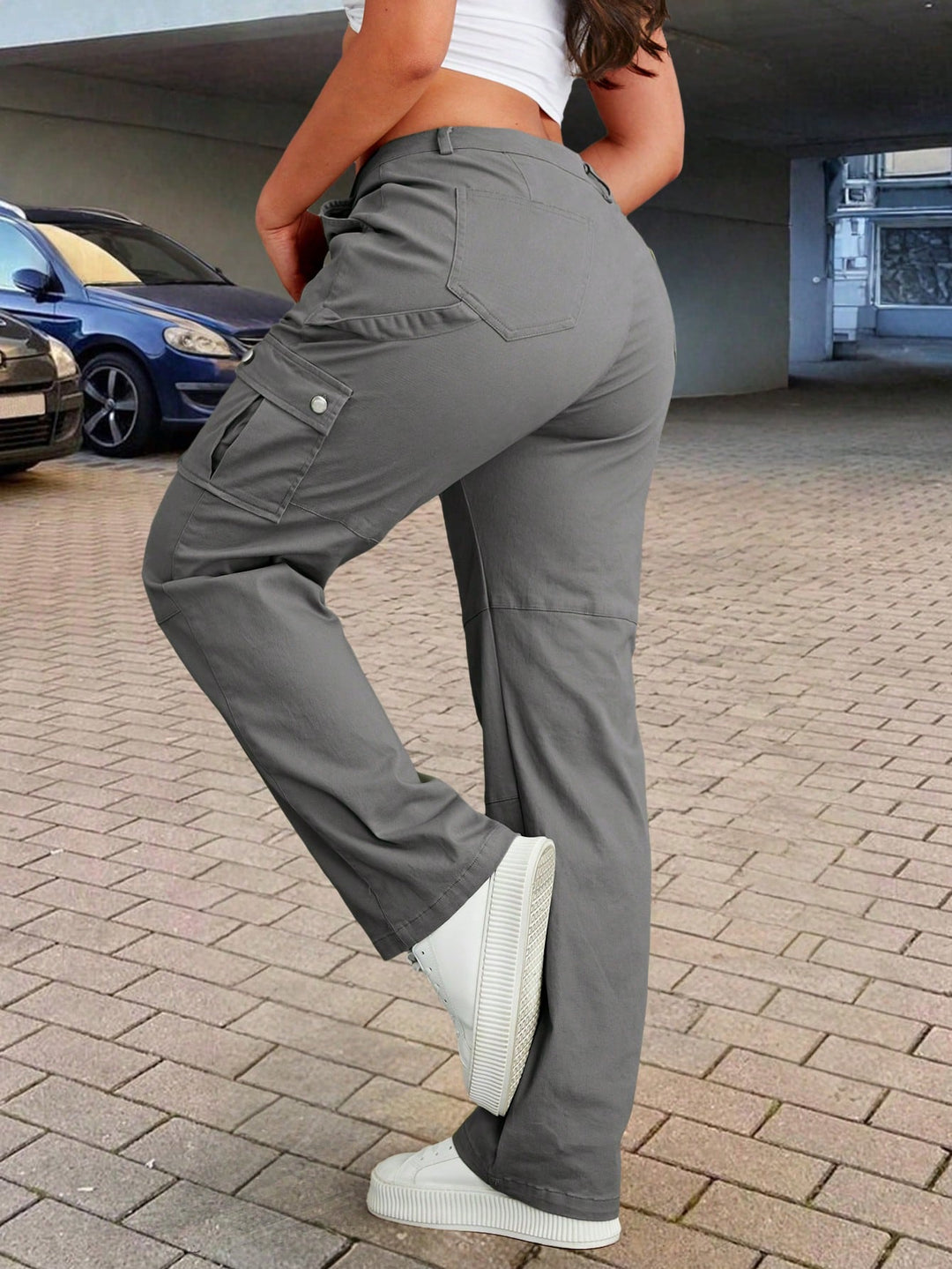 SHEIN nadrág, szürke