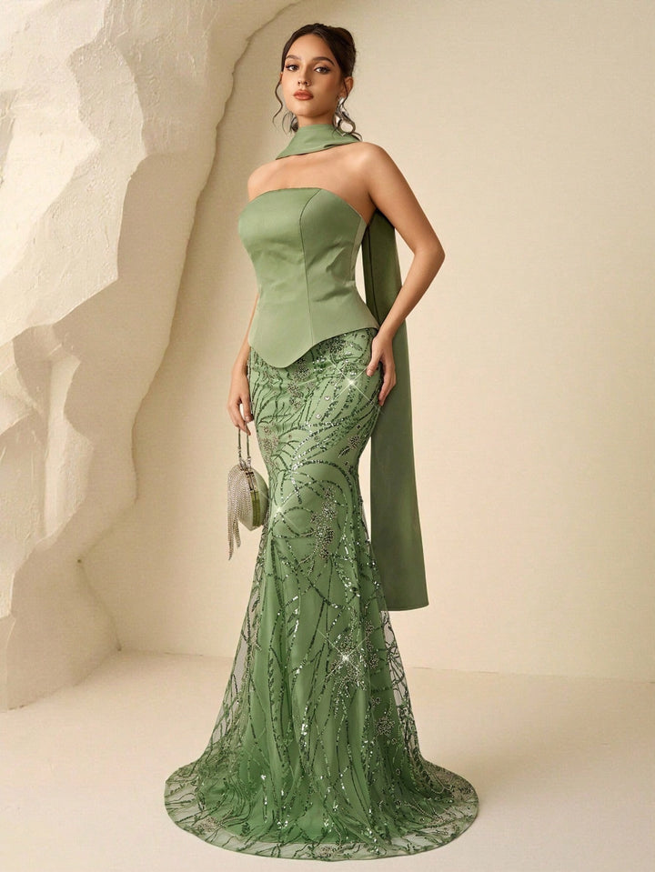 Rochie SHEIN, verde