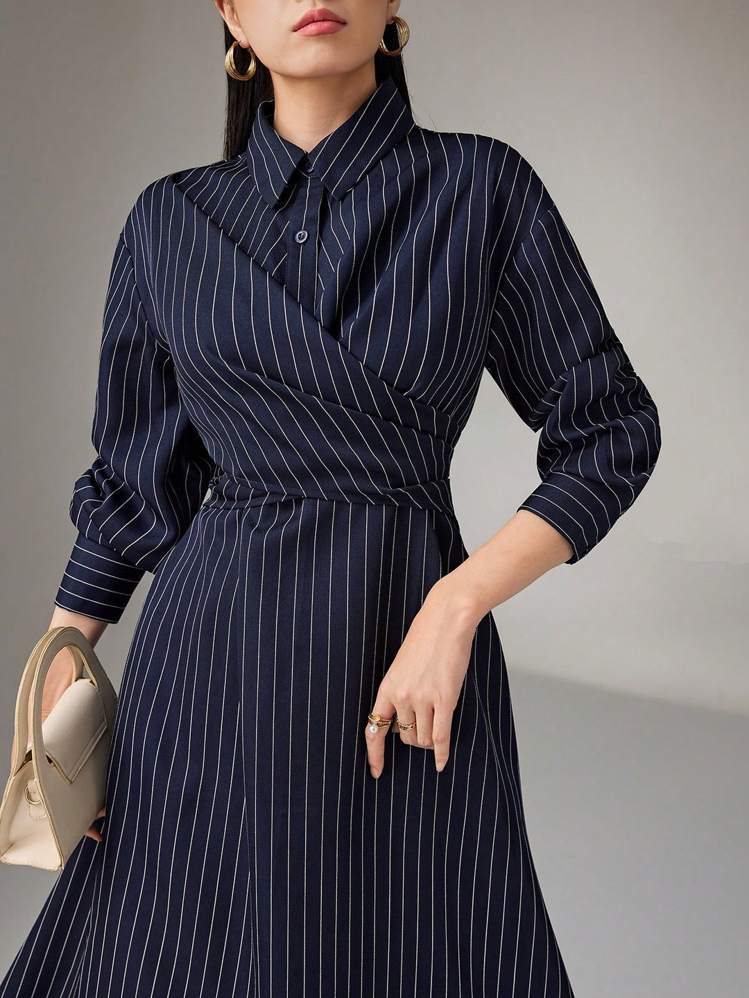 Rochie midi SHEIN, albastru
