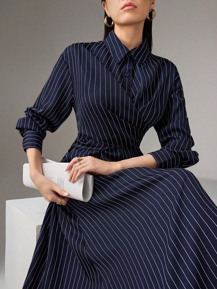 Rochie midi SHEIN, albastru