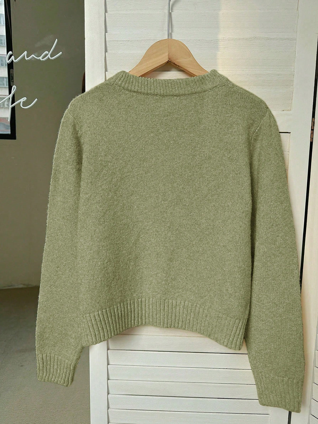Cardigan SHEIN, verde