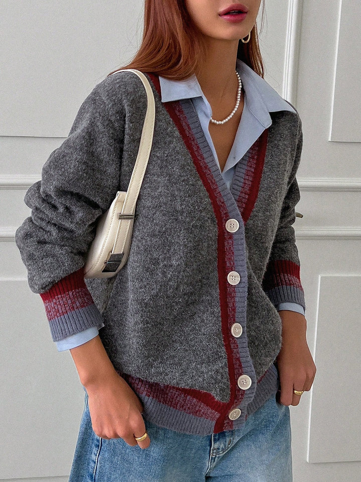 Cardigan SHEIN, gri