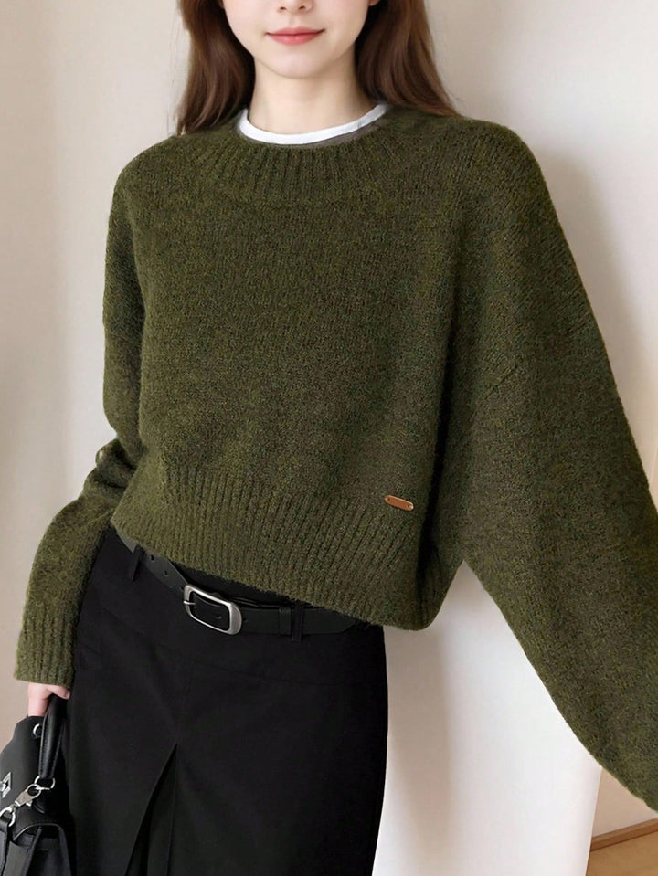 Pulover SHEIN, verde