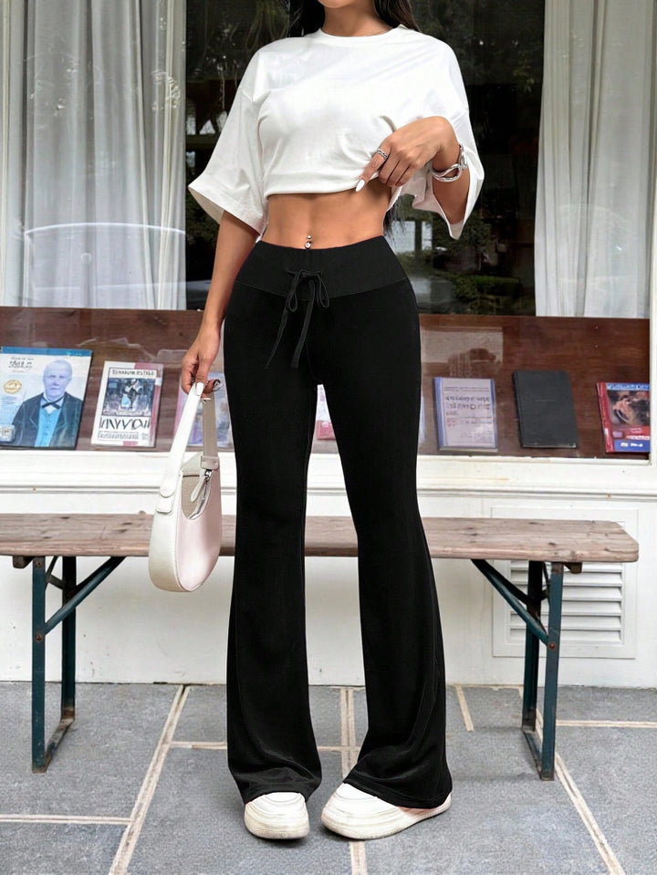 Pantaloni SHEIN, negru