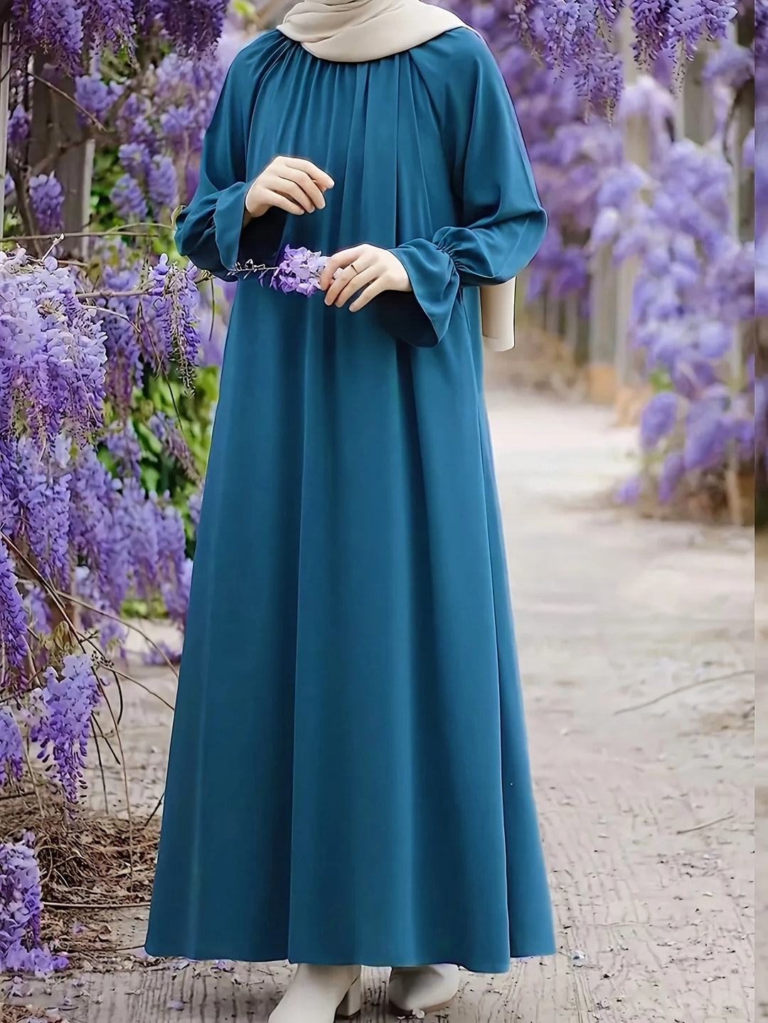Rochie maxi SHEIN, albastru