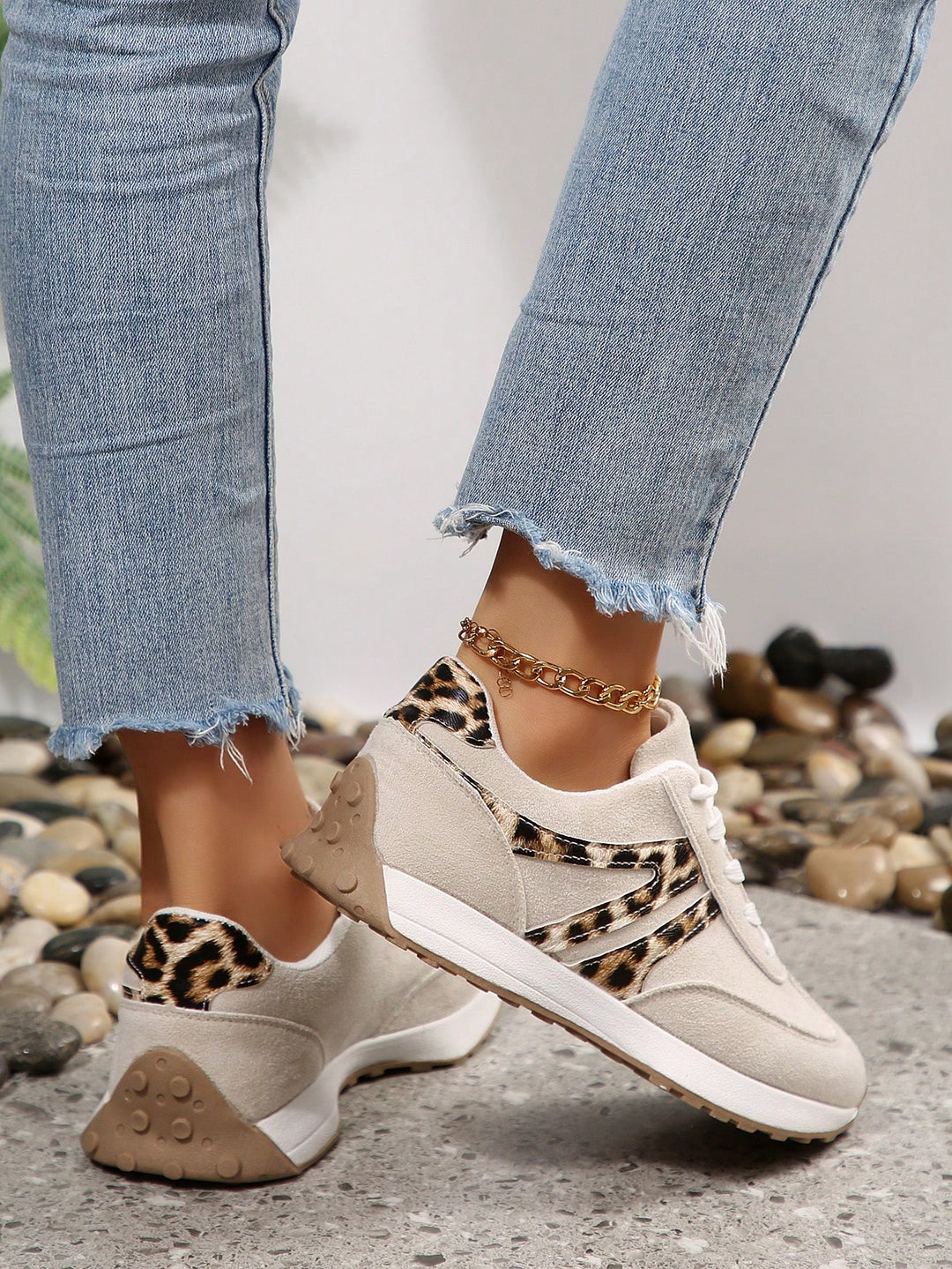 Pantofi sport SHEIN, bej