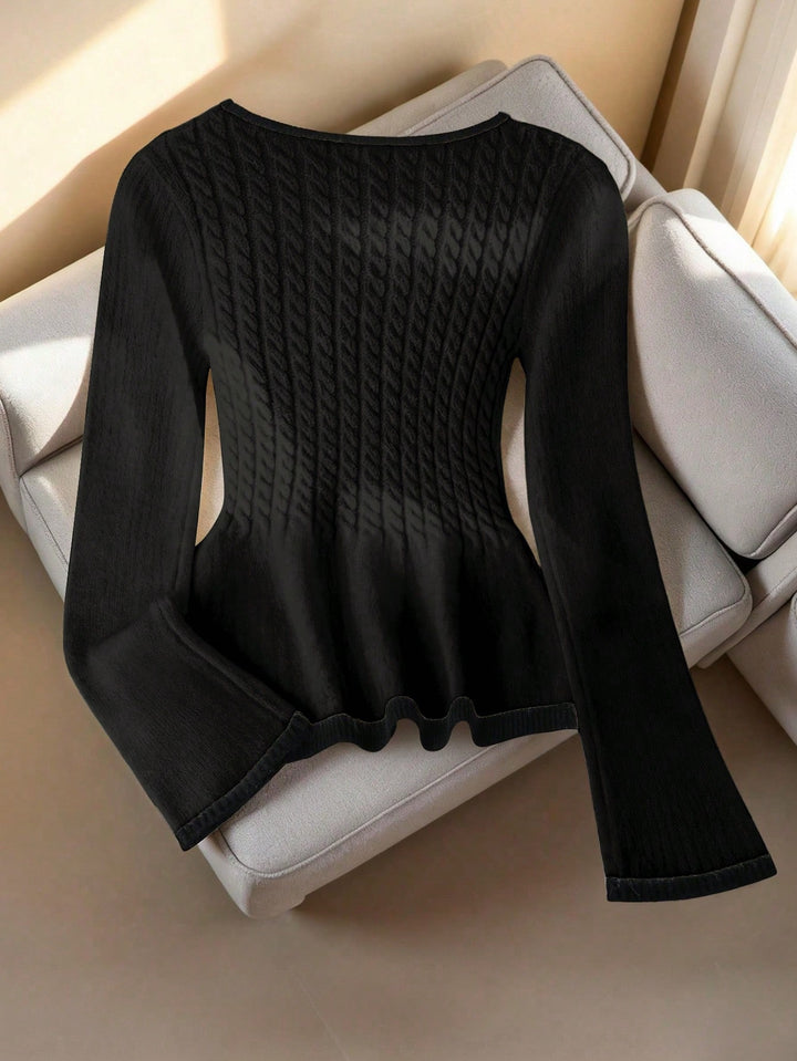 Pulover SHEIN, negru