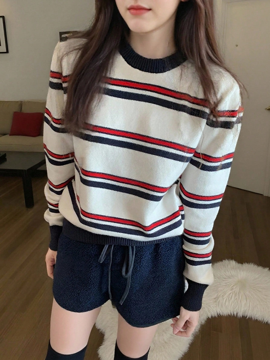 Pulover SHEIN, bej