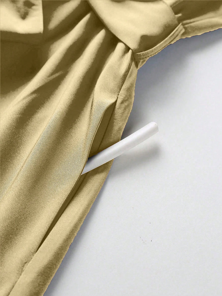 Rochie scurtă SHEIN, kaki