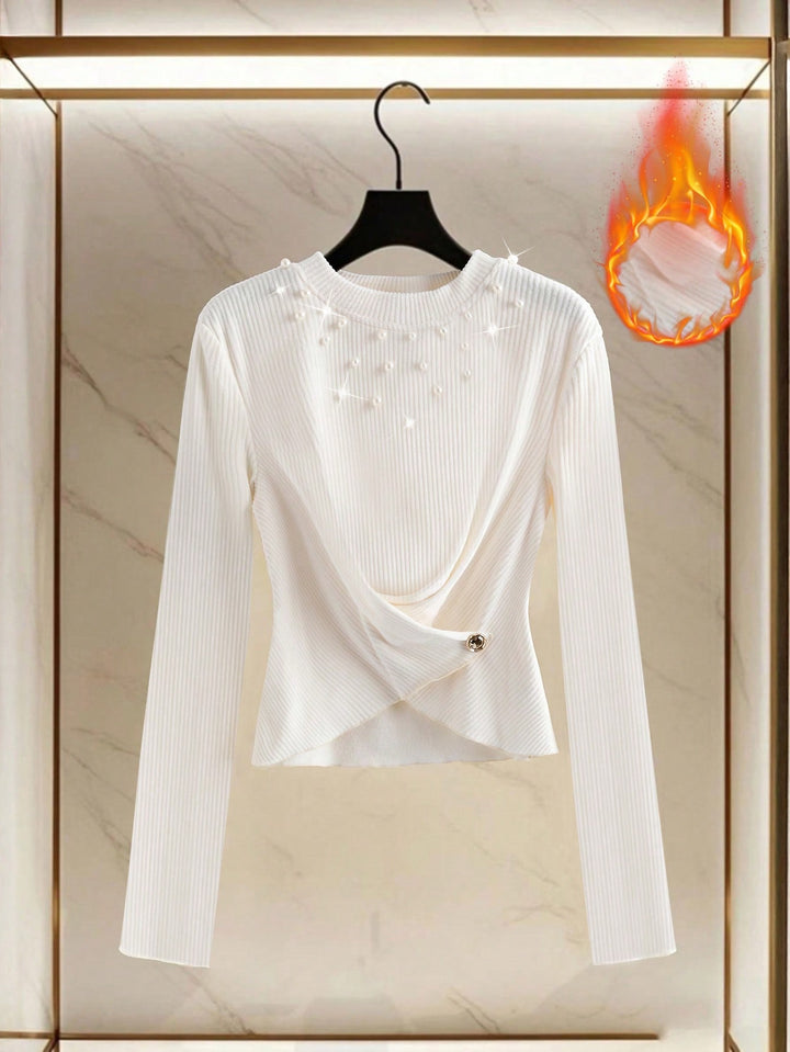 Tricou SHEIN, portocaliu