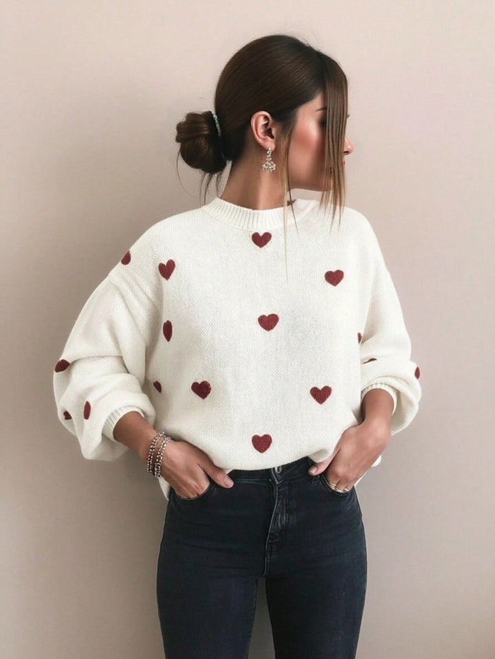 Pulover SHEIN, alb