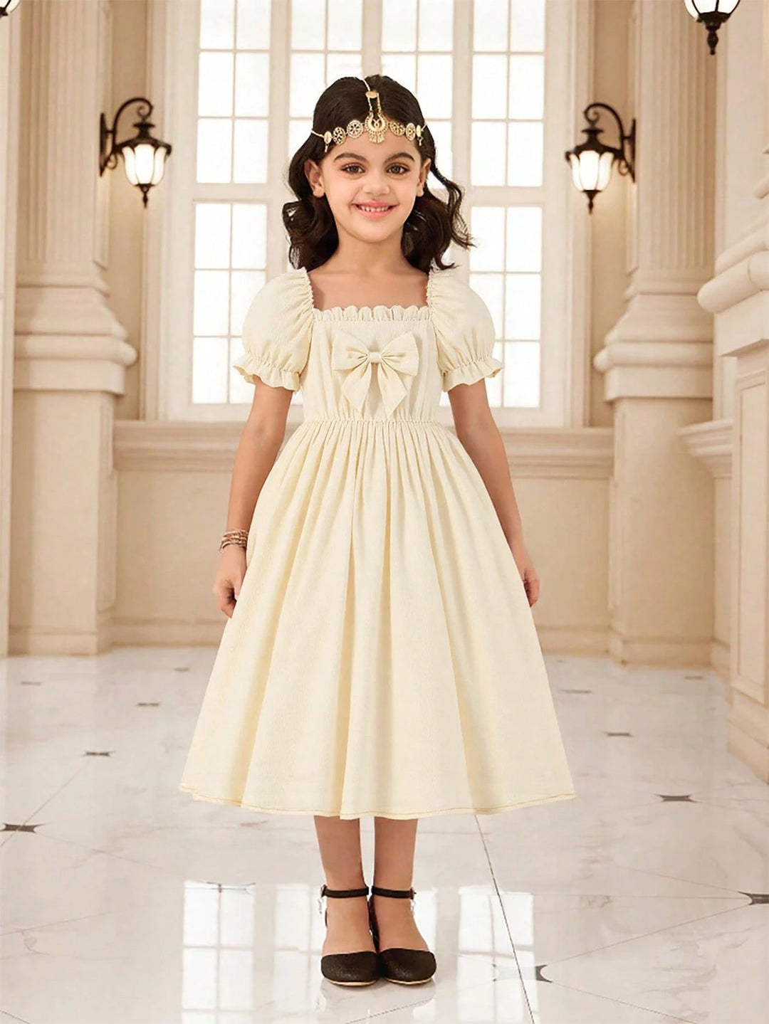 Rochie SHEIN, crem