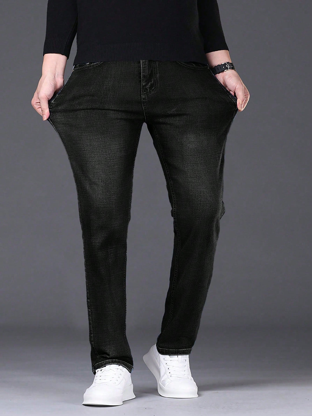 Jeans SHEIN, negru
