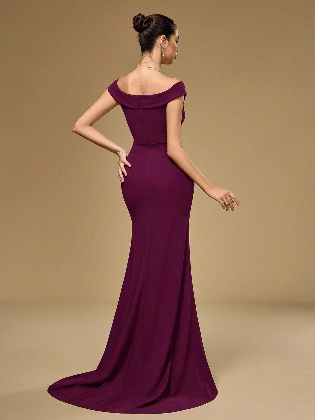 Rochie de ocazie SHEIN, mov