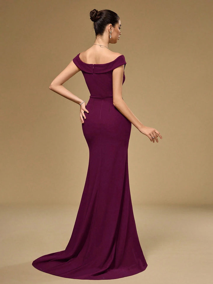 Rochie de ocazie SHEIN, mov