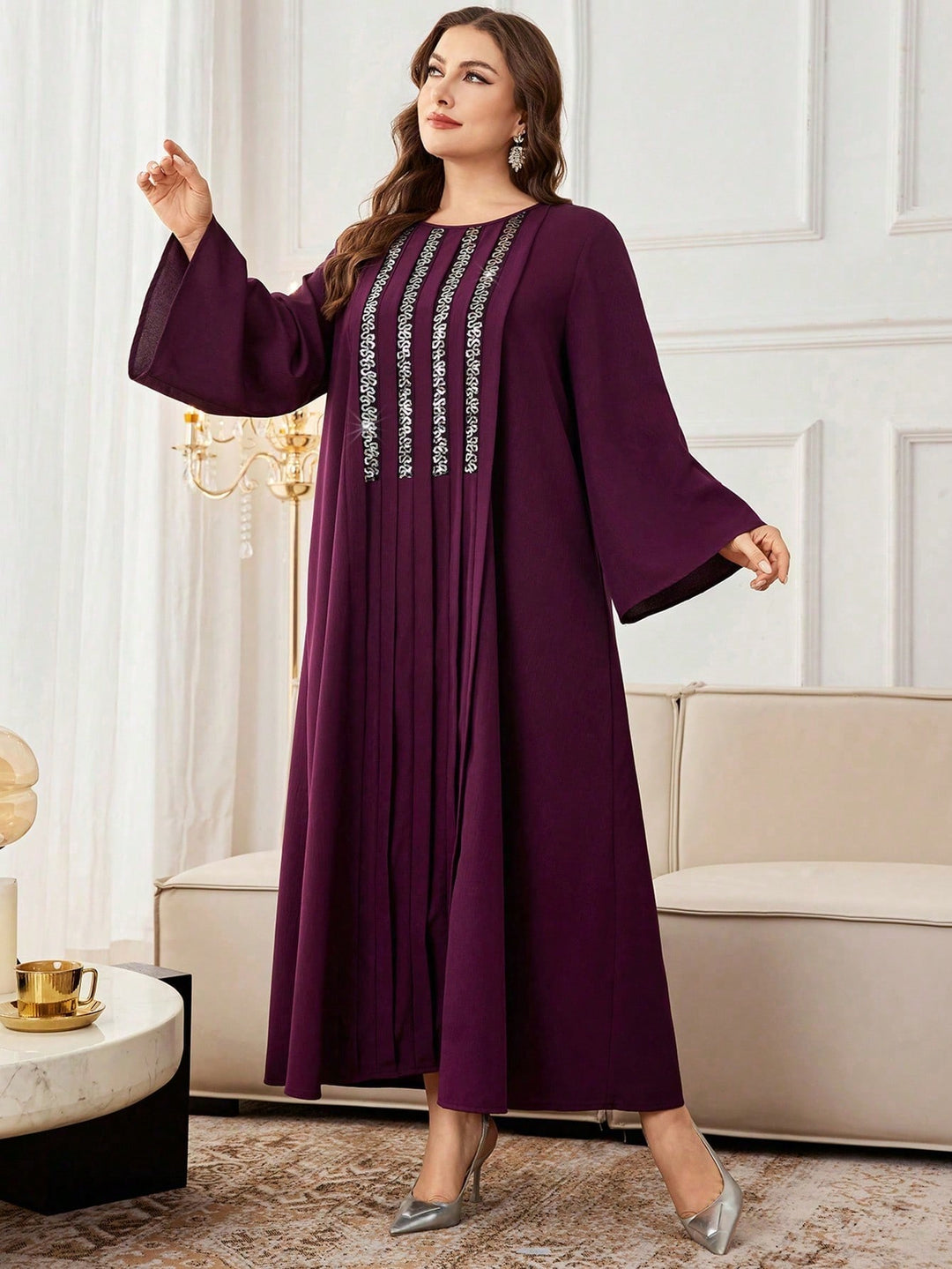 Rochie maxi SHEIN, mov