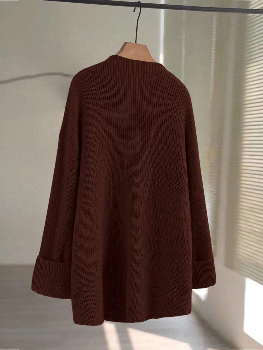 Cardigan SHEIN, maro