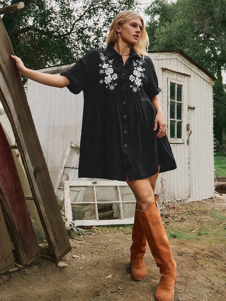 Rochie scurtă SHEIN, negru
