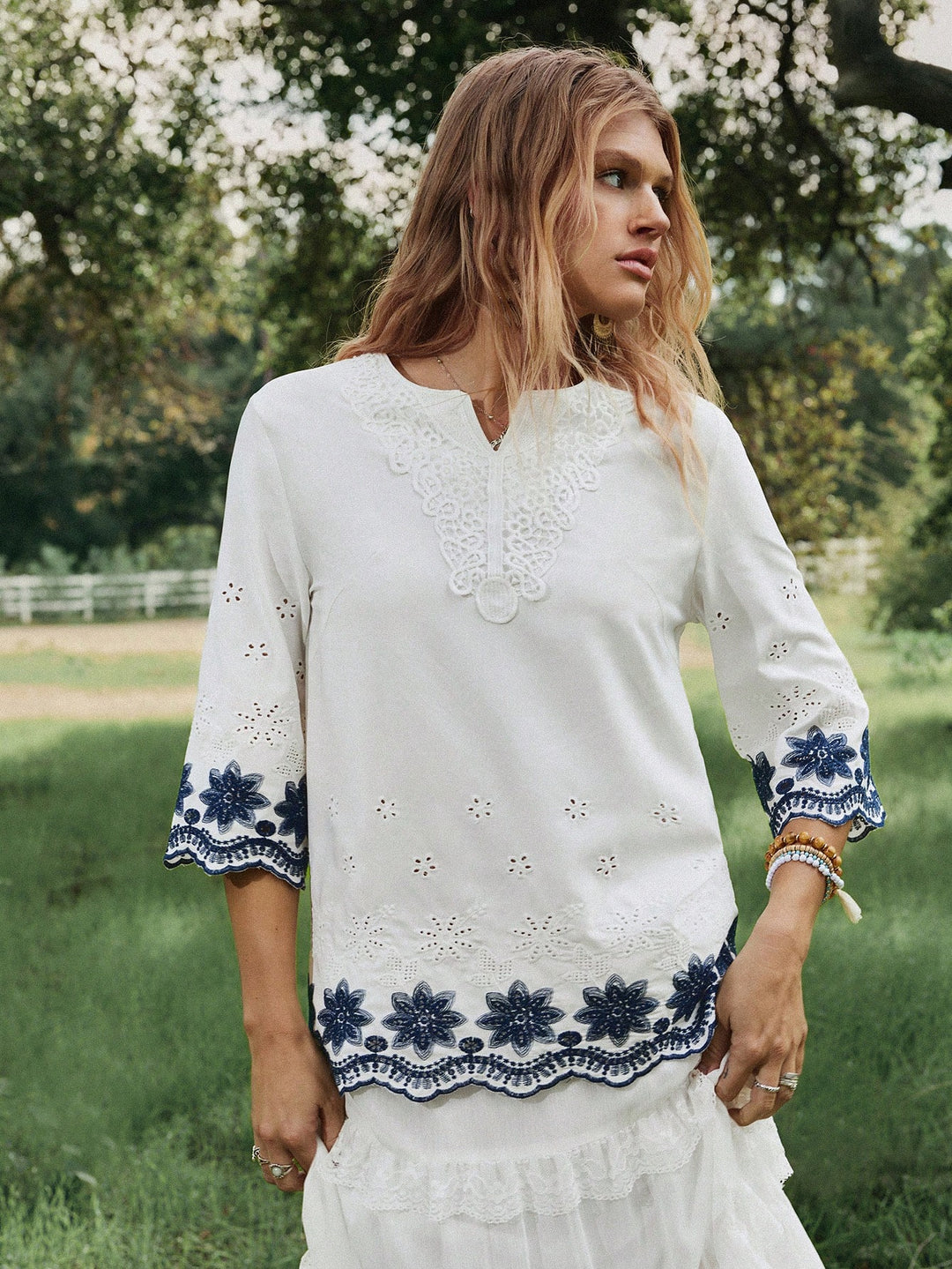 Top SHEIN, albastru