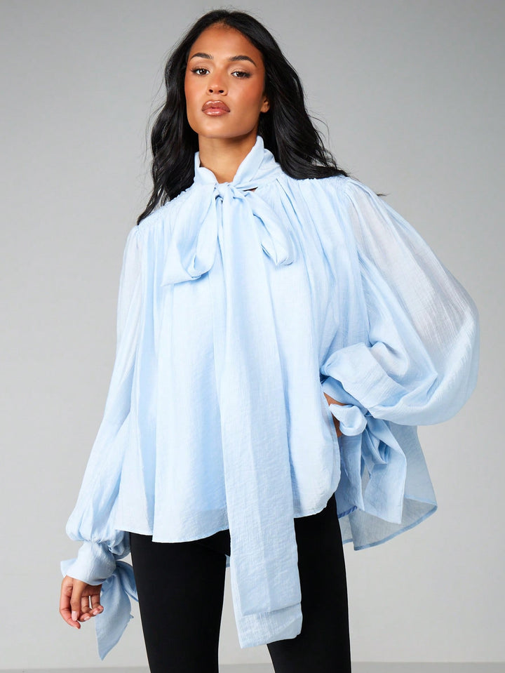 Bluza SHEIN, albastru