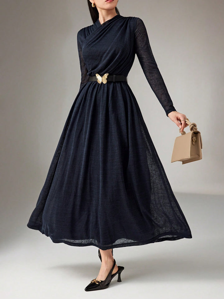 Rochie maxi SHEIN, albastru