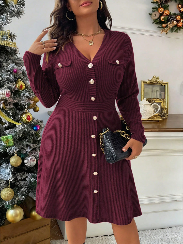 Rochie SHEIN, vișiniu