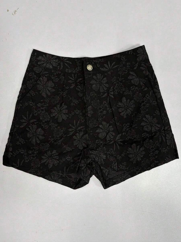 Pantaloni scurți SHEIN, negru