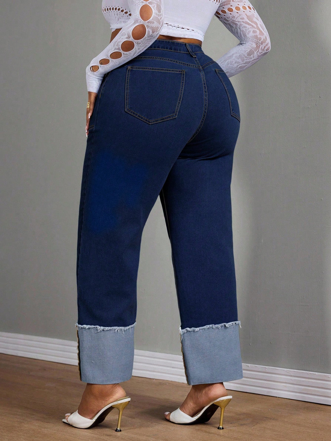 Jeans SHEIN, albastru