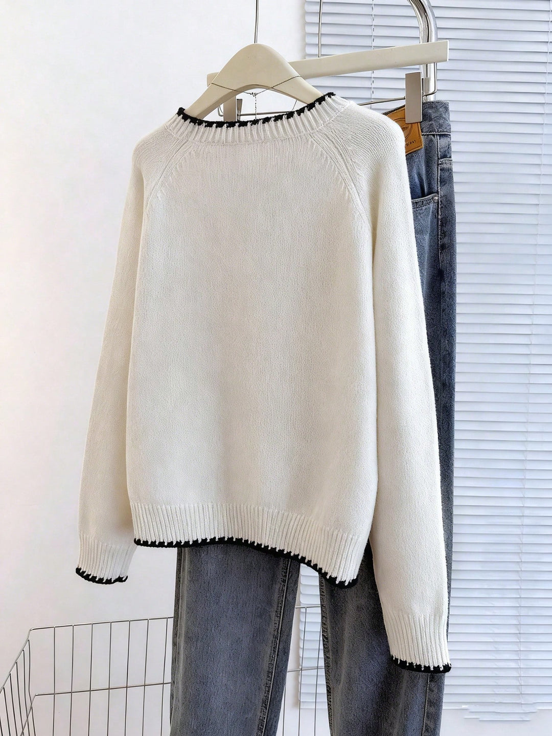 Pulover SHEIN, negru