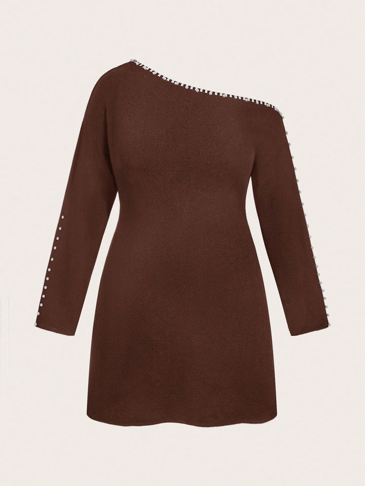 Rochie SHEIN, maro