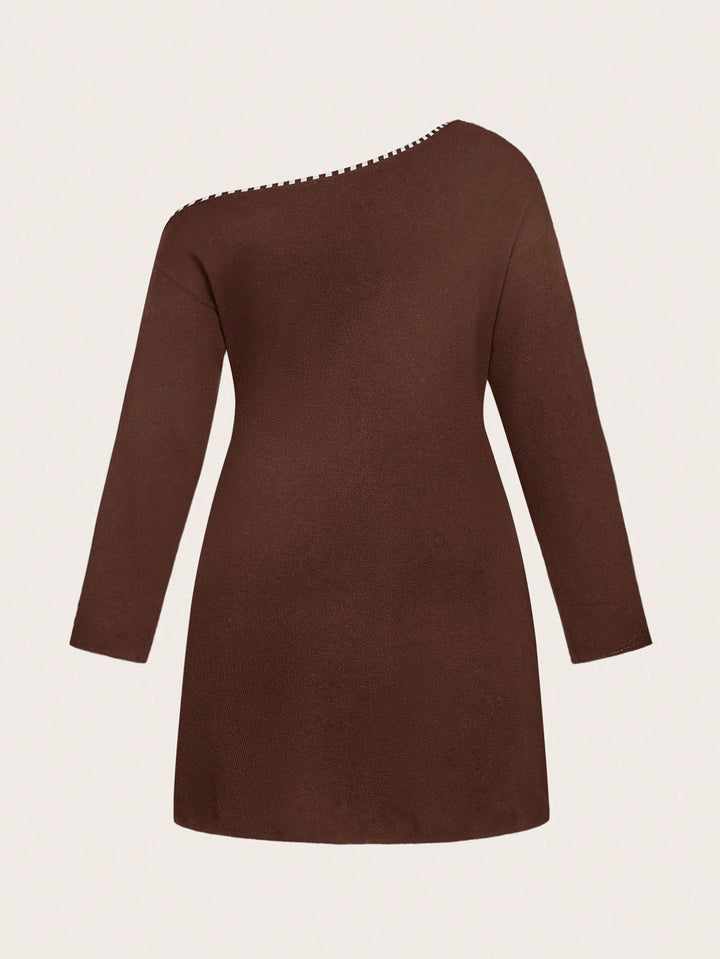 Rochie SHEIN, maro