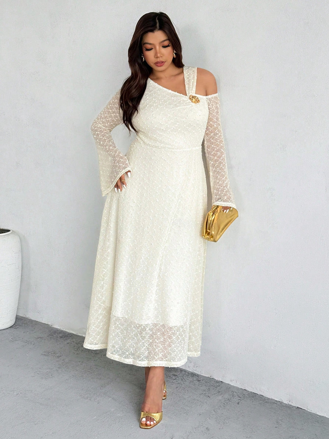 Rochie SHEIN, bej