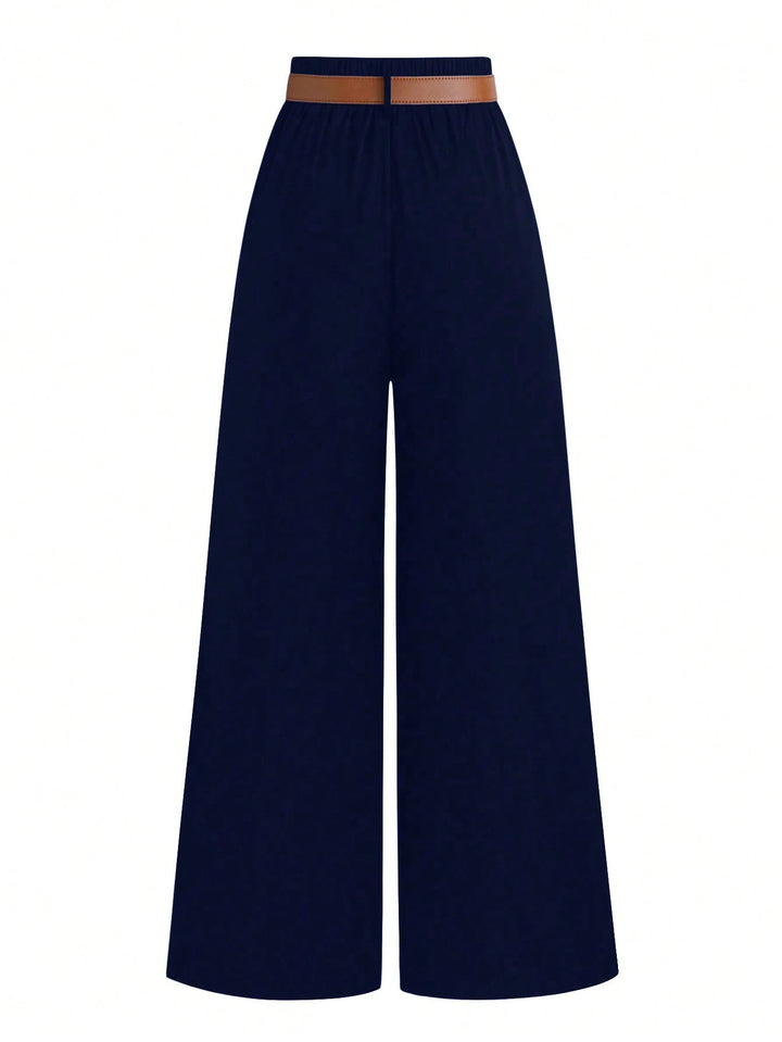 Pantaloni SHEIN, albastru