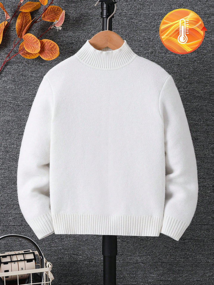 Pulover SHEIN, alb