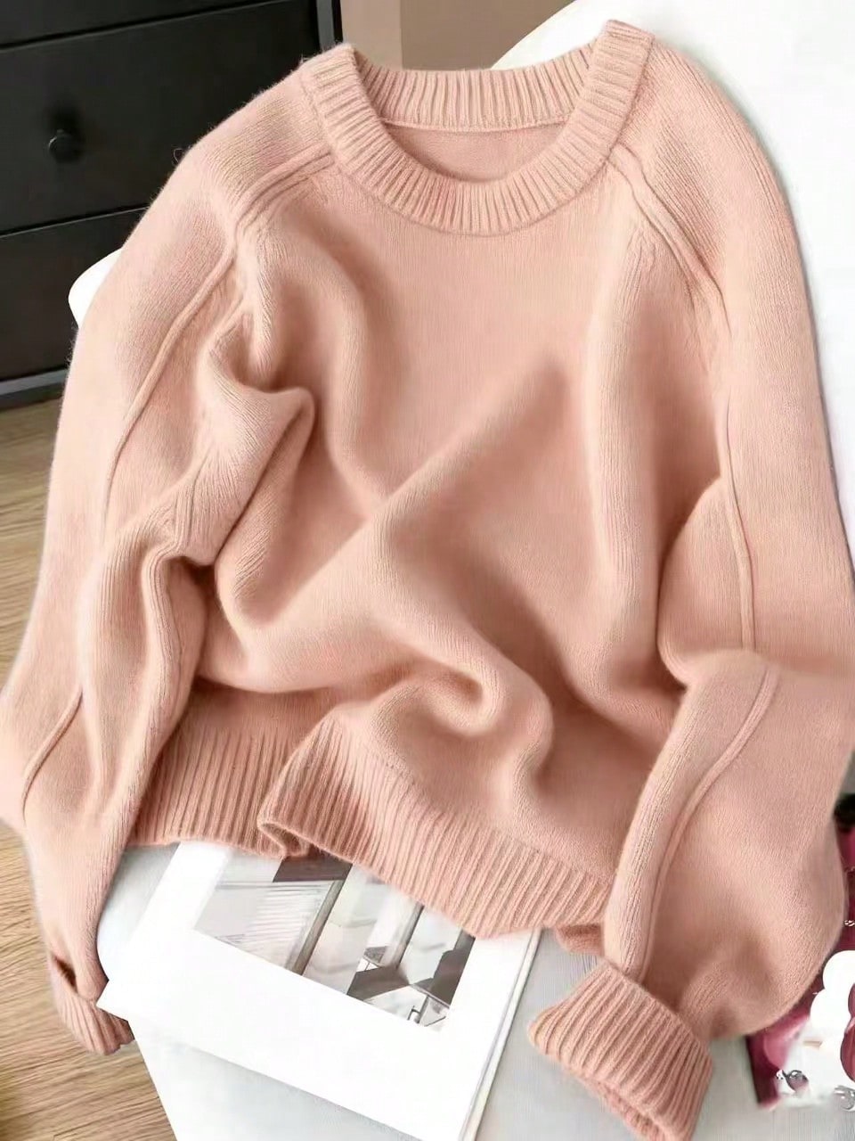 Pulover SHEIN, roz